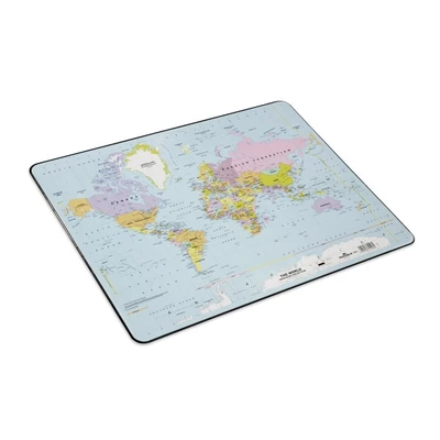 Podkład na biurko z mapą świata DURABLE, 530 x 400 mm