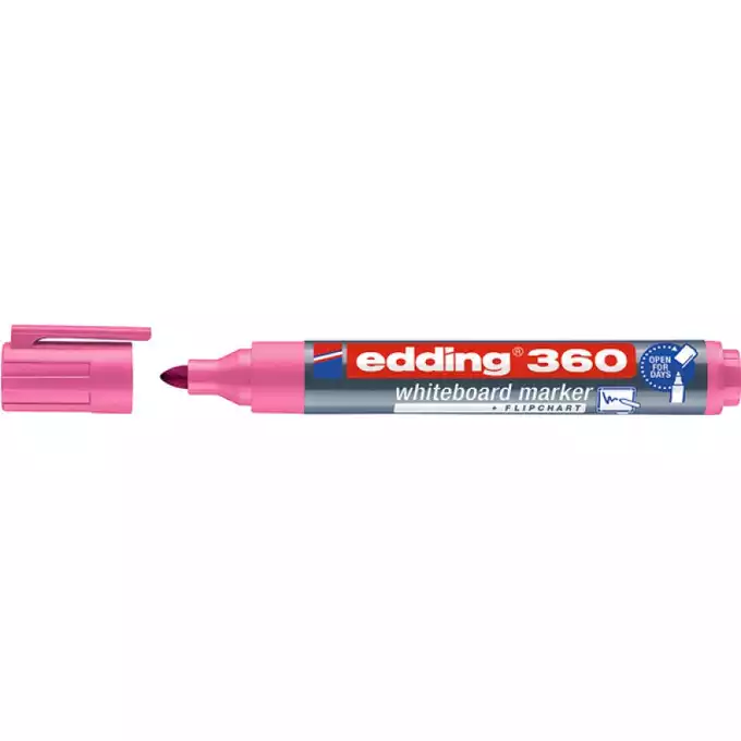 MARKER DO TABLIC E-360 EDDING, 1,5-3MM, RÓŻOWY