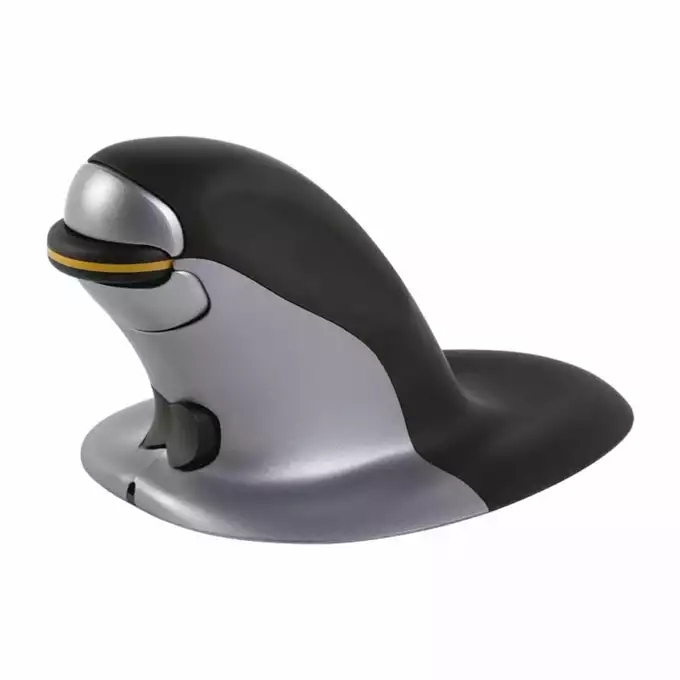 Ergonomiczna mysz pionowa PENGUIN® bezprzewodowa (średnia)