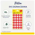 Kółka do zaznaczania - czerwone Ø 8 mm (1)