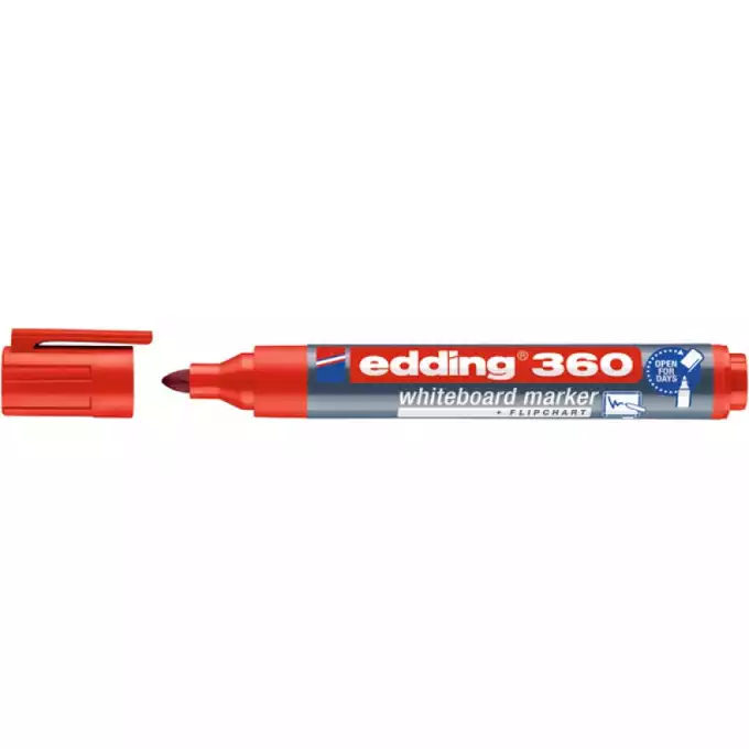 MARKER DO TABLIC E-360 EDDING, 1,5-3MM, CZERWONY