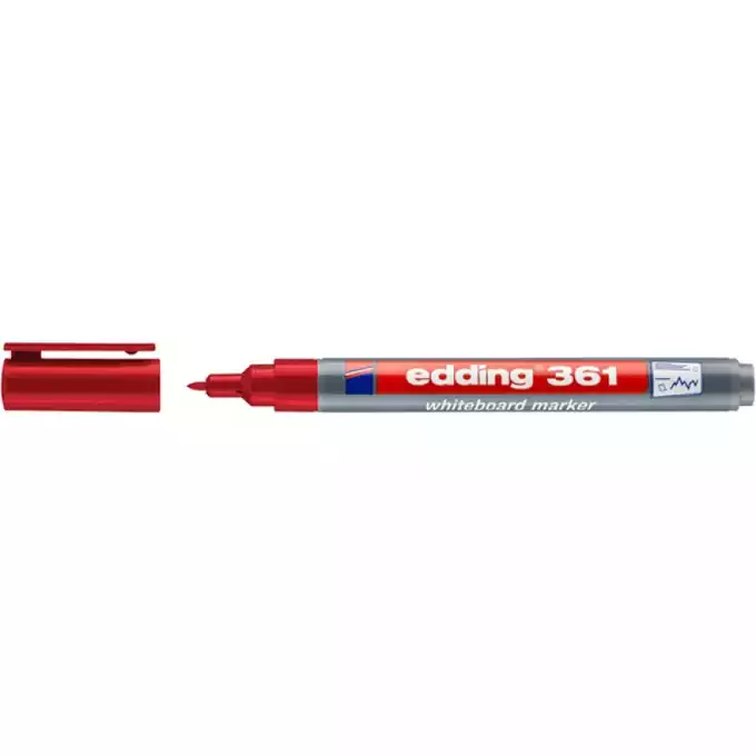 MARKER DO TABLIC E-361 EDDING, 1MM, CZERWONY