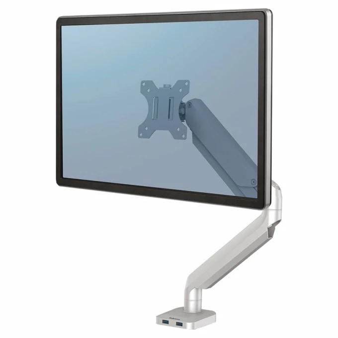 Ramię na 1 monitor Platinum (srebrne)