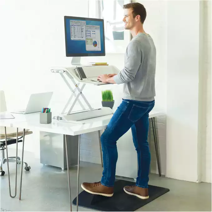 Stanowisko do pracy Sit-Stand Lotus™ DX - białe