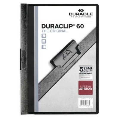 DURACLIP Original 60, skoroszyt zaciskowy A4, 1-60 kartek