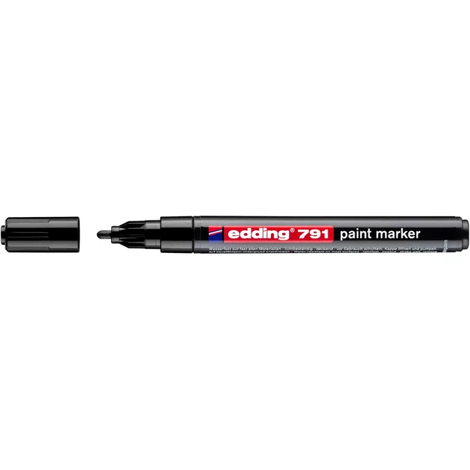 Marker olejowy Edding 791 czarny 1-2 mm