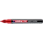 Marker olejowy Edding 791 czerwony 1-2 mm