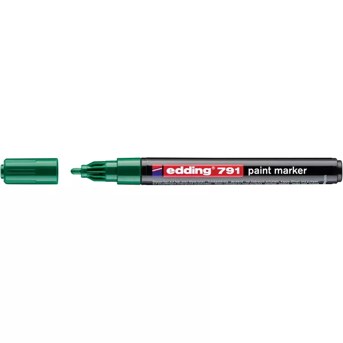 Marker olejowy Edding 791 zielony 1-2 mm