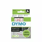 DYMO LM Taśma D1 12mm x 7m czerwony nadruk na białym tle