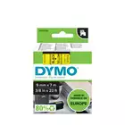 DYMO LM Taśma D1 9mm x 7m czarny nadruk na żółtym tle