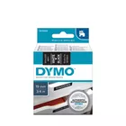 DYMO LM Taśma D1 biały nadruk na czarnym tle 19mm x 7m