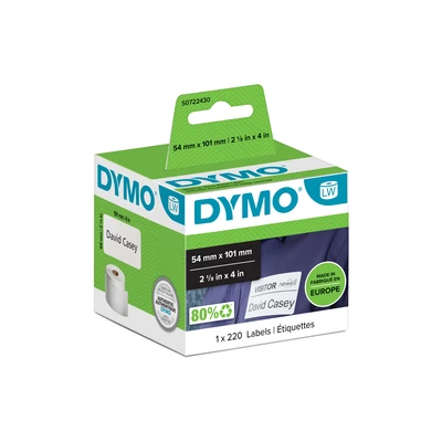 DYMO LW Identyfikator transportowy imienny, 101mm x 54 mm