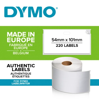 DYMO LW Identyfikator transportowy imienny, 101mm x 54 mm