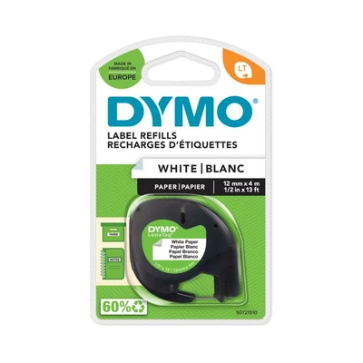 DYMO taśma papierowa 12mm x 4m 