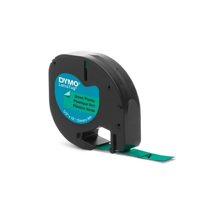 DYMO taśma plastikowa 12mm x 4m - zielona 