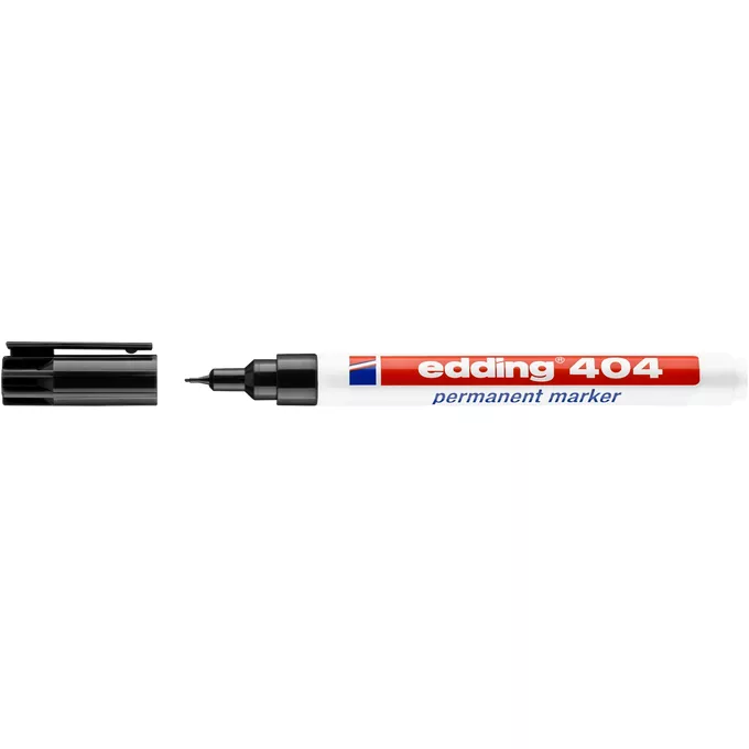 MARKER PERMANENTNY E-404 EDDING, 0,75 MM, CZARNY