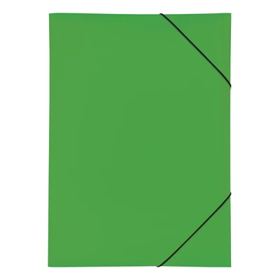 PAGNA Teczka z gumką A3 Trend PP 3 skrzydłowa, zielona
